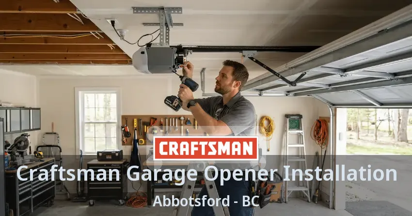 Craftsman Garage Opener Installation Abbotsford - BC