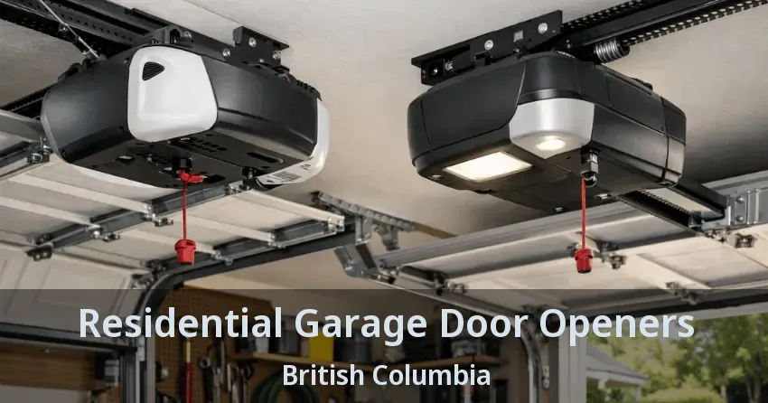 Residential Garage Door Openers British Columbia