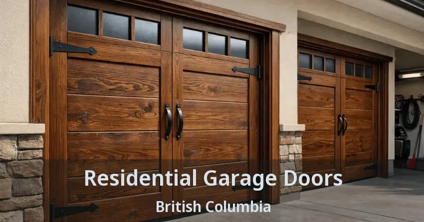 Residential Garage Doors British Columbia